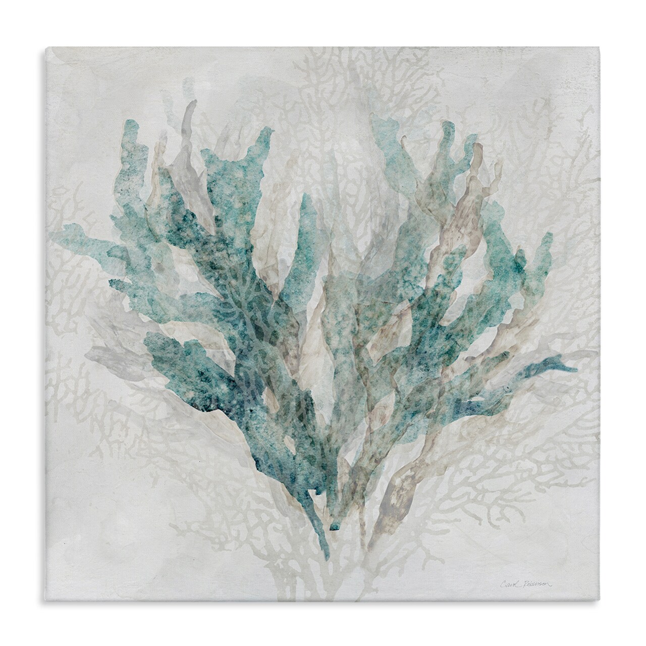 Stupell Industries Faded Coral Branches Canvas By Carol Robinson